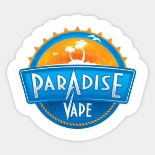 Paradise Vape Premium Ejuice Sticker